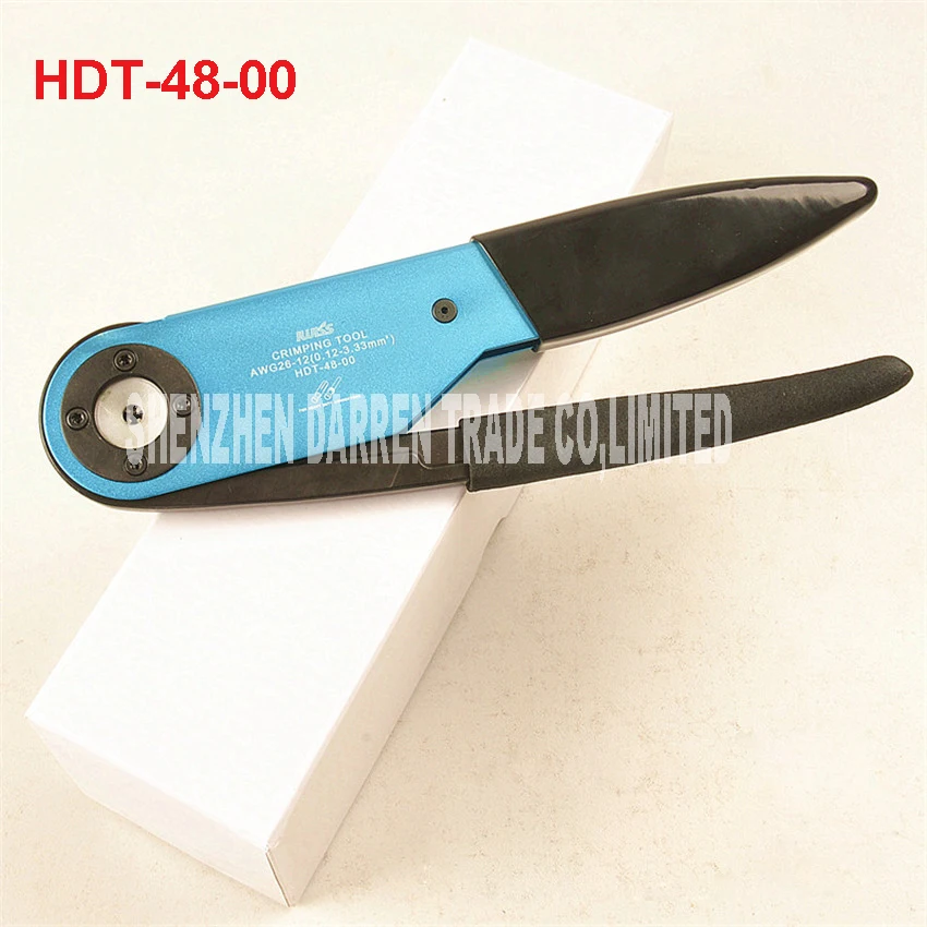 

HDT-48-00 Universal Solid Hand pliers for contacts connector terminal chrome vanadium alloy steel hydraulic crimping tools