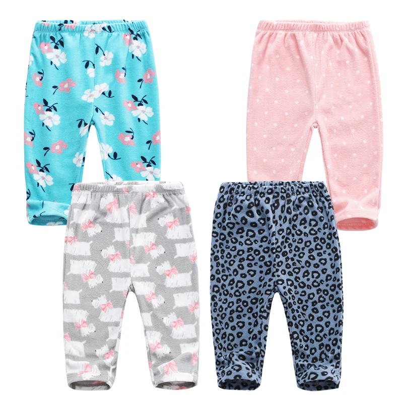 Детские зимние штаны осенне-зимние Бархатные леггинсы толстые теплые мягкие