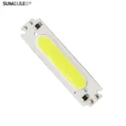 DC 12V 60*15 мм COB светодиодный бар 2 Вт диод осветительных полос красные, синие, розовые, зеленые, цвет: желтый, белый Цвет набор сделай сам для лампы