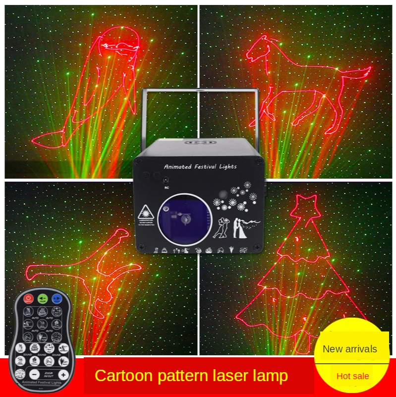 

Strobe Light Party 3D Laser Light Rgb Colorful Dmx 512 Scanner Projector Xmas Dj Disco Show Lights Music Equipment Dance Floor