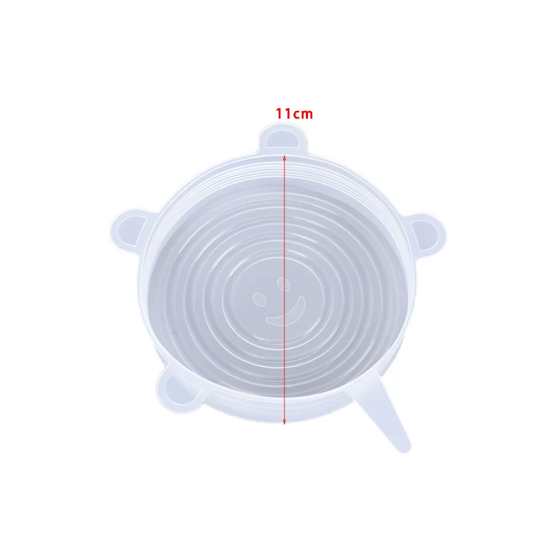 1 шт. силиконовые крышки для сохранения свежести пищи прочные многоразовые