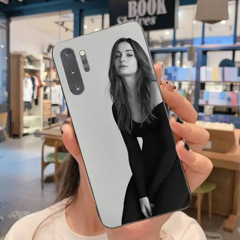 Мягкий чехол для телефона Софи Тернер Мейзи Уильямс Чехол Samsung Galaxy Note20 ultra 7 8 9 10 Plus