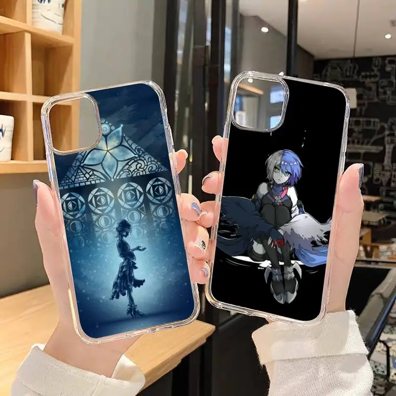 

Anime kingdom Hearts Phone Case Transparent soft For iphone 5 5s 5c se 6 6s 7 8 11 12 13 plus mini x xs xr pro max