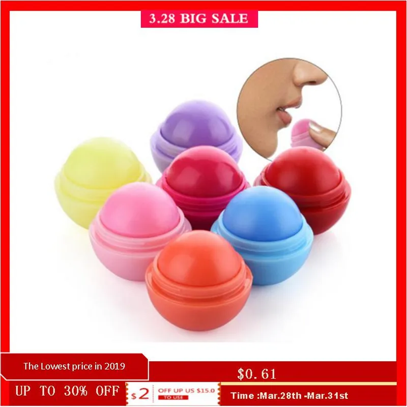 Новый 6 цветов бальзам для губ с фруктовым вкусом увлажняющий милый натуральный