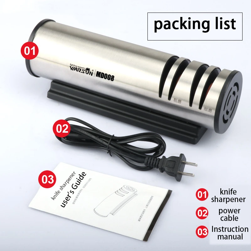 Электрическая точилка для ножа 4 этапа Профессиональная многофункциональная