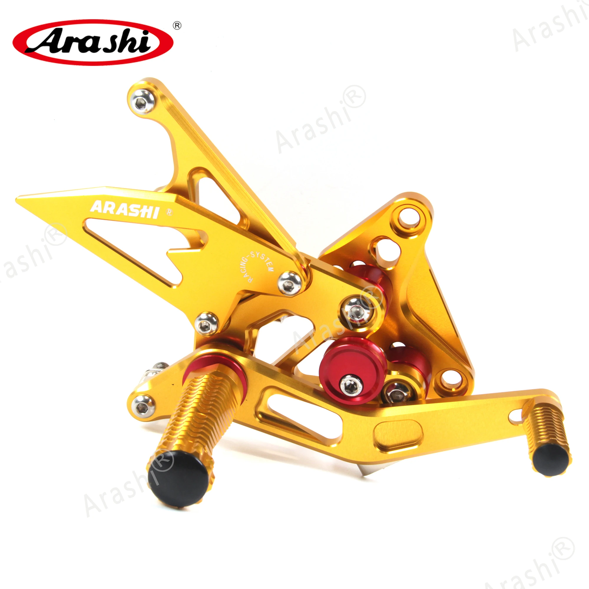 Arashi для SUZUKI HAYABUSA GSXR1300 GSX1300R 2008 - 2019 CNC регулируемая подножка фонарь 1300 2013 2014 2015 2016 2018