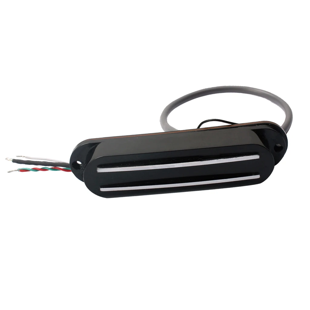 

Черная гитара двойной трек Humbucker Пикап 4 медных провода с винтами