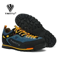 tantu waterproof hiking shoes mountain climbing shoes outdoor hiking boots trekking sport sneakers men hunting trekking