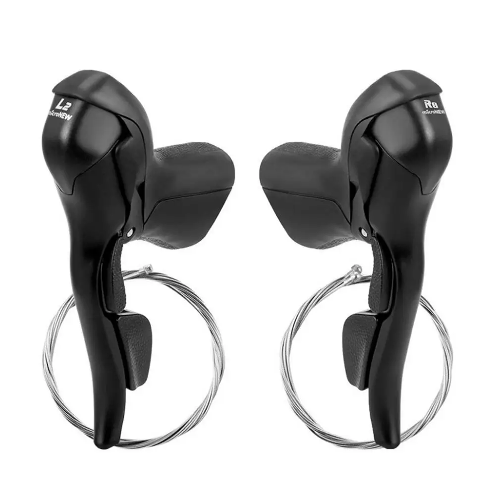 Велосипедный переключатель 2*7 8 9 10 11 скоростной тормозной рычаг комплект Shimano Deore