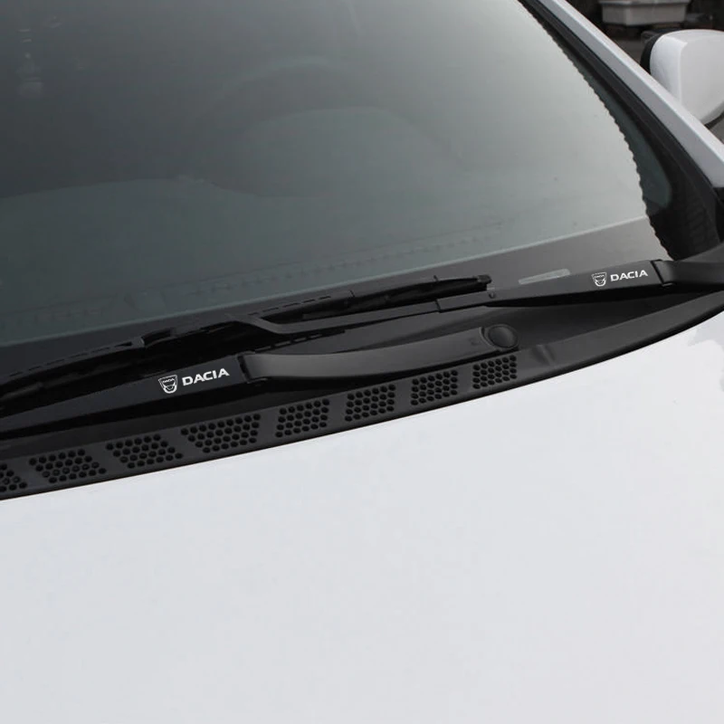 Металлические наклейки на автомобильные стеклоочистители Эмблема для Dacia Sandero MK2
