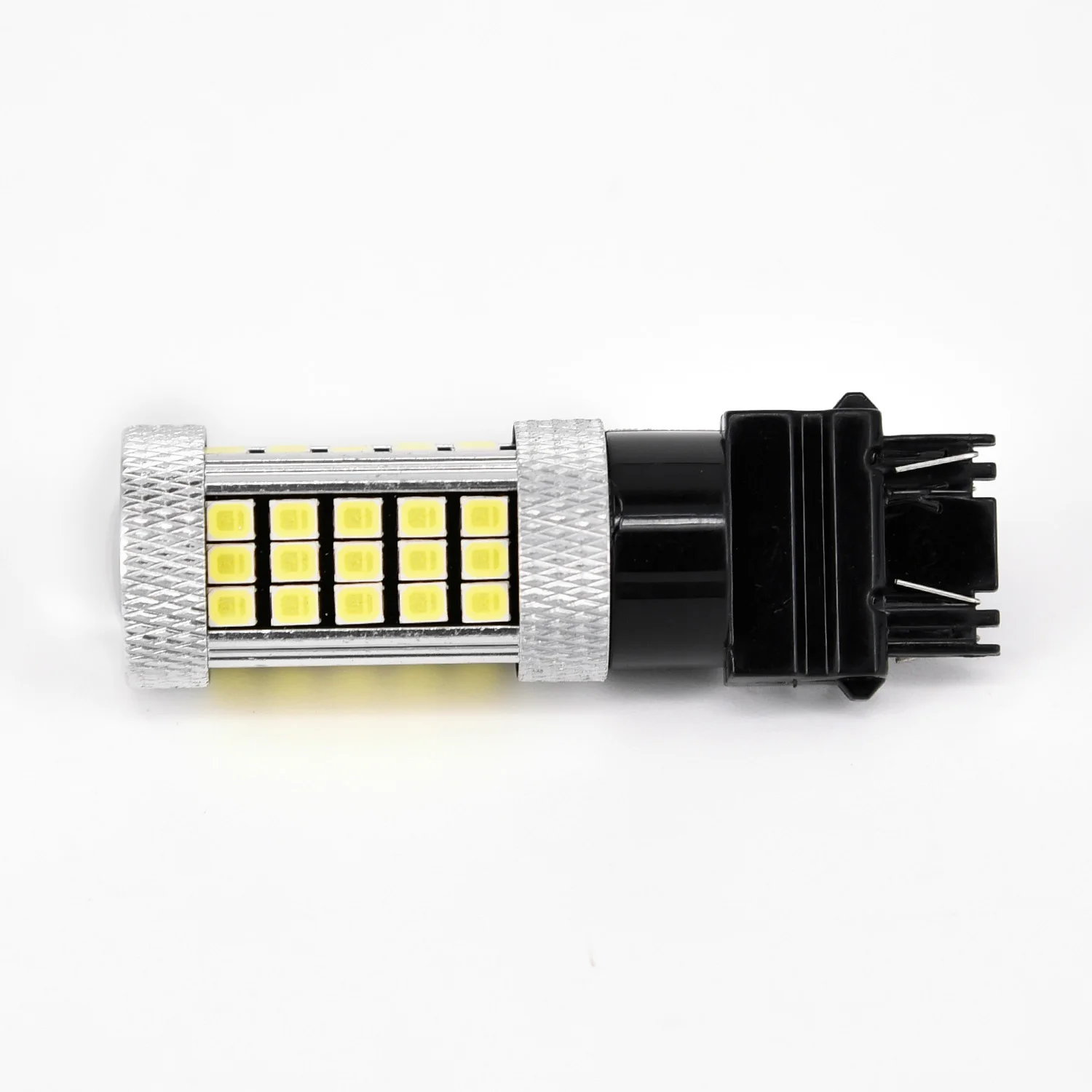 

1x T25 3156 2835 Smd Car 63-led White Turn Signal Reverse Lamp Brake Fog Light