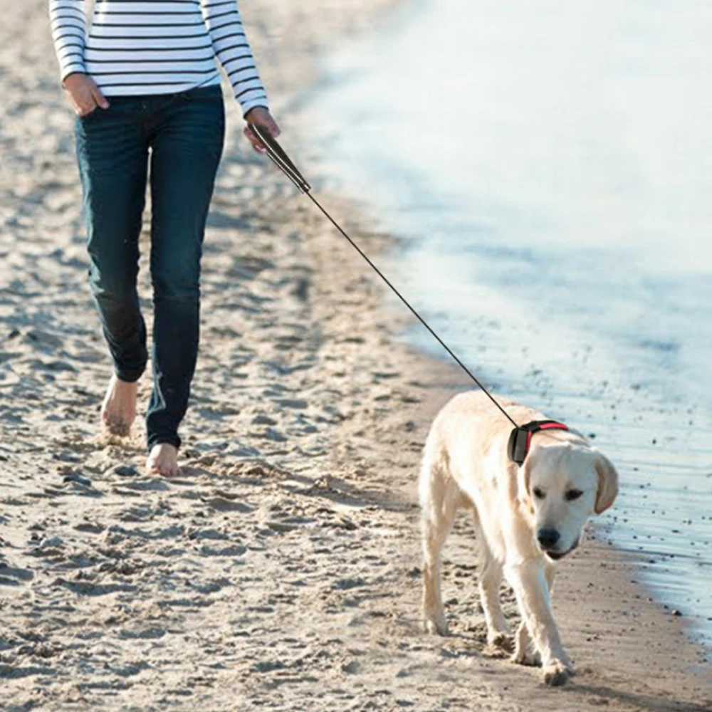 Ошейники и поводки для собак автоматическая телескопическая веревка кошек 2 в 1