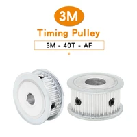 3m 40t pulley wheel bore 681012141516171920 mm alloy wheels teeth pitch 3 0mm af shape for width 1015mm 3m timing belt