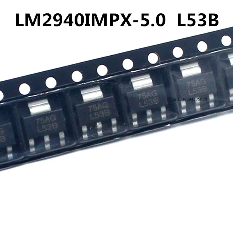 

Оригинальный 10 шт./LM2940IMPX-5.0 LM2940IMP-5.0 L53B SOT223