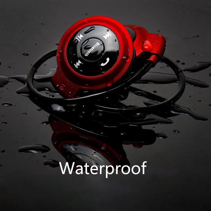 Спортивные Bluetooth наушники гарнитура громкой связи с MP3 плеером беспроводная