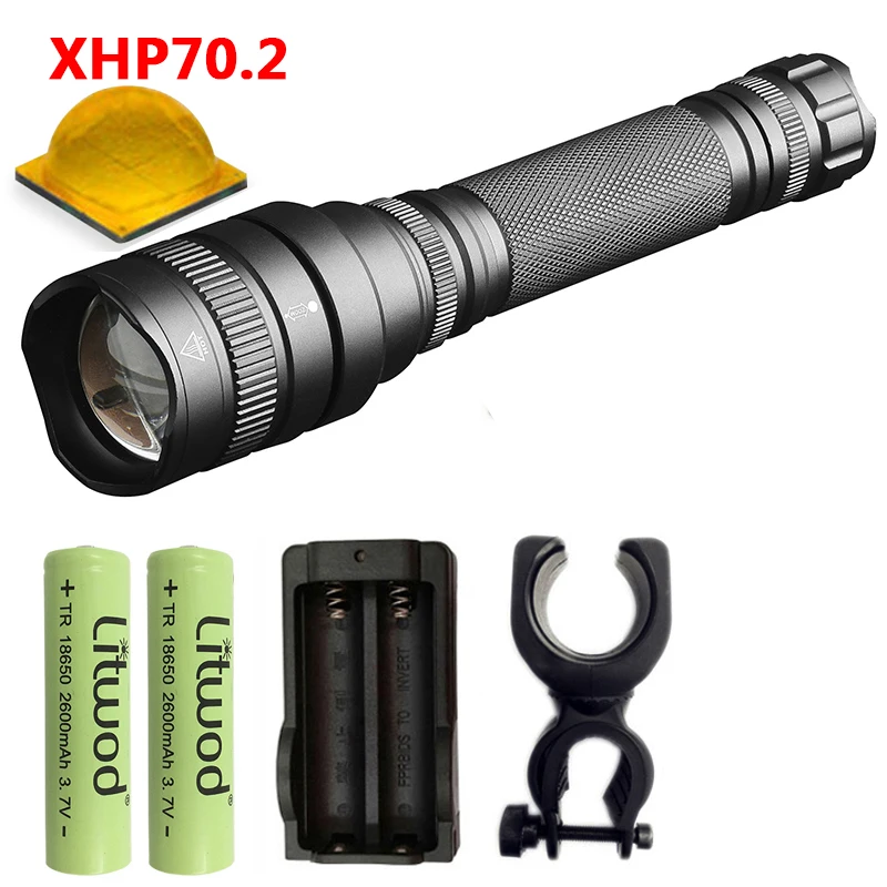 Option G Litwod Z25 1515 самый мощный светодиодный фонарик xhp70.2 30 Вт 18650 3200lm фонарь с регулируемым светом факел с xhp50 - Испускаемый цвет: Option G