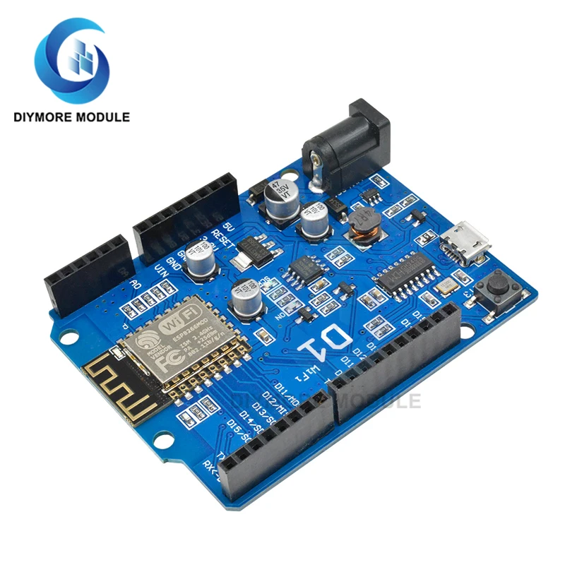 Умная электроника для детей/12E WeMos D1 WiFi на основе ESP8266 экран Arduino ESP-12F | Электронные