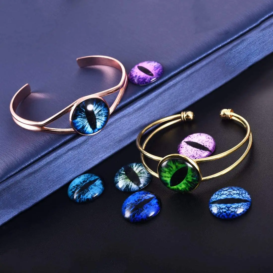 Смешанная мозаичная плитка в упаковке шаговый камень для глаз стеклянные