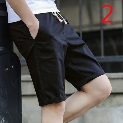 

Knitted Embroidered Stripe Sports Blue Grey Shorts Casual Pants