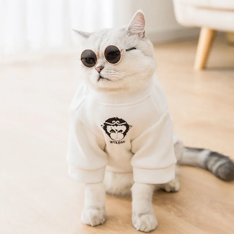

Pet Dog Clothes T-shirt Schnauzer Cats Yorkshire Pomeranian Poodle Bichon Puppy Clothing