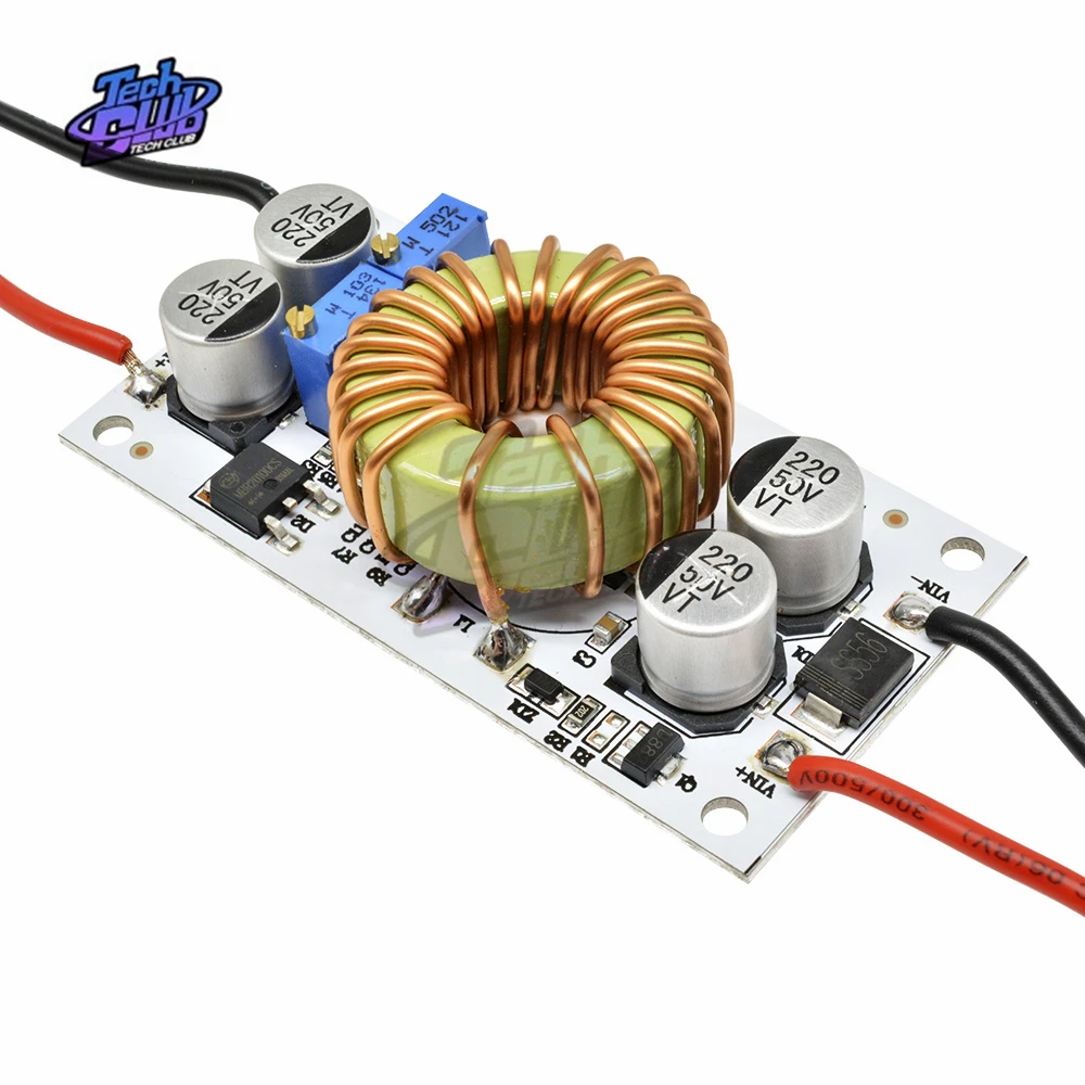 Повышающий преобразователь постоянного тока 250 Вт 10 А постоянный ток мобильный