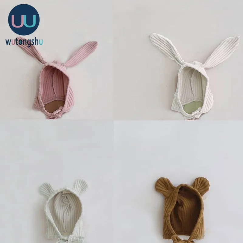 

2 Pcs Baby Boy Girl Romper + Hat Soft Cotton Long Sleeves Infant Rompers Newborn Baby Outfit Clothes Baby Costume