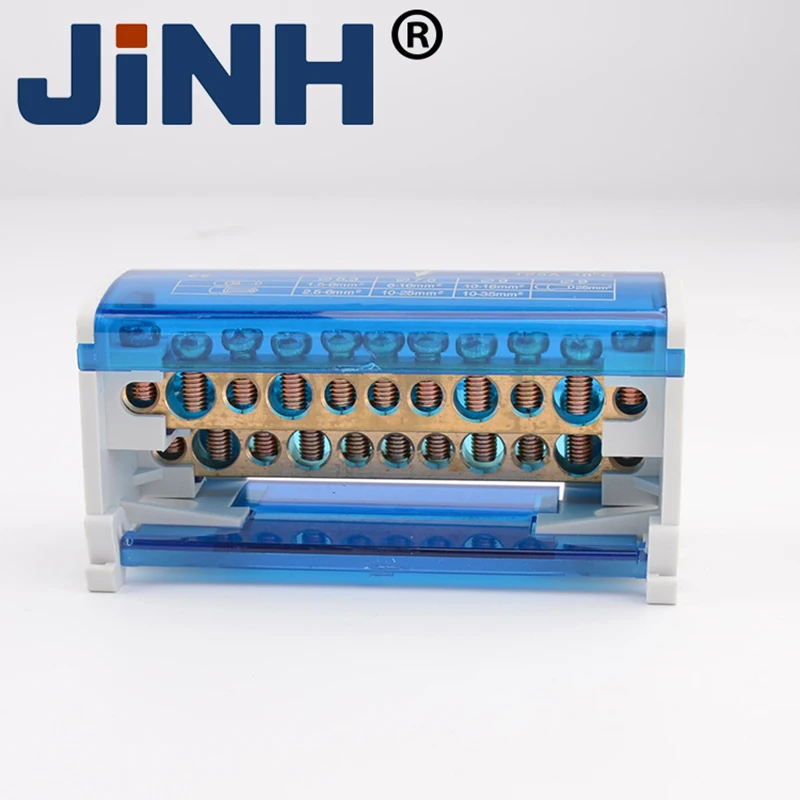 JINH Горячая Распродажа Din-рейка электрические разъемы 207/211/215 Клеммная колодка