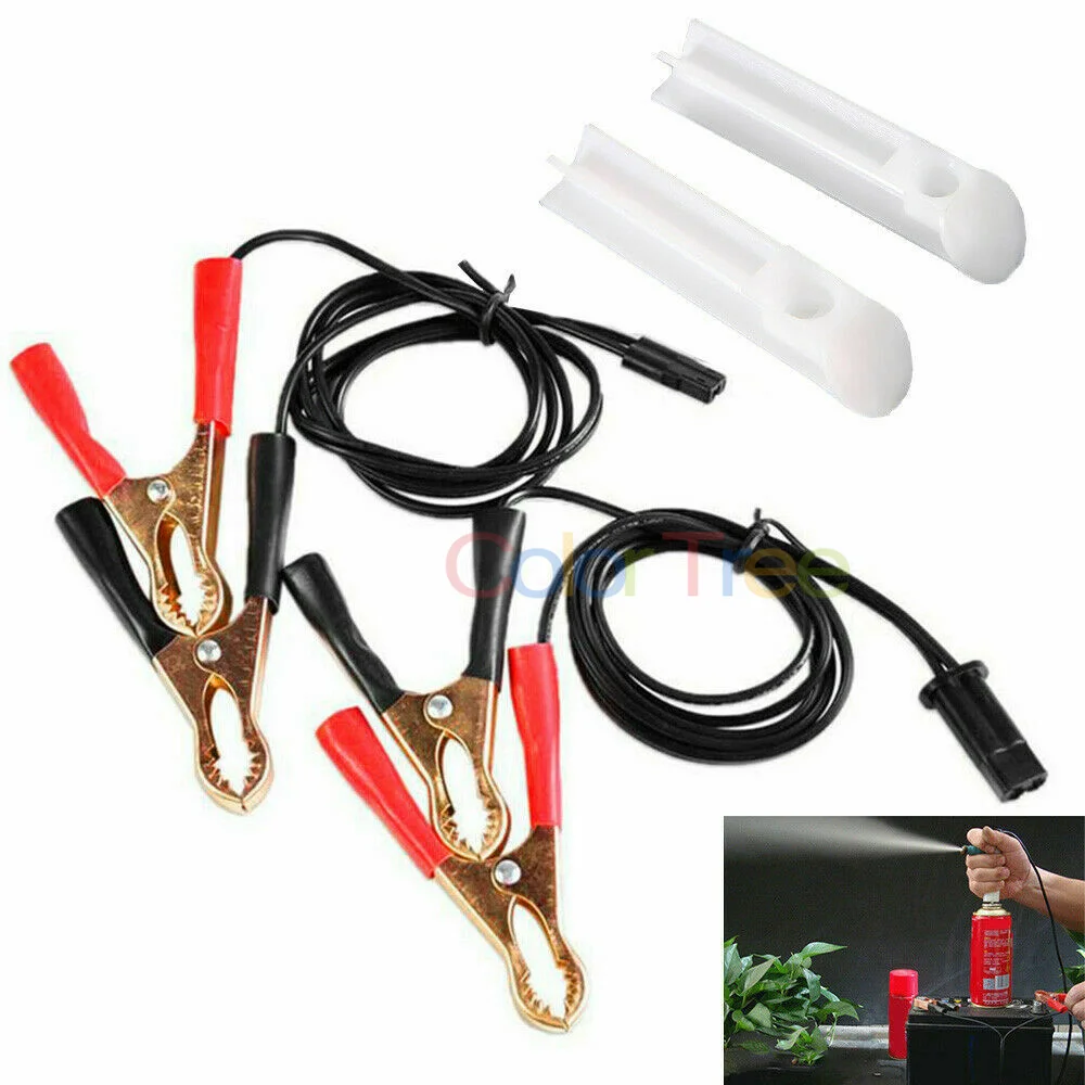 

Auto Fuel Cleaning Injector Flush Cleaner Adapter Cleaning Tool Set DIY Car Wash Kit With 2 Nozzles Car Motorcycle Usage