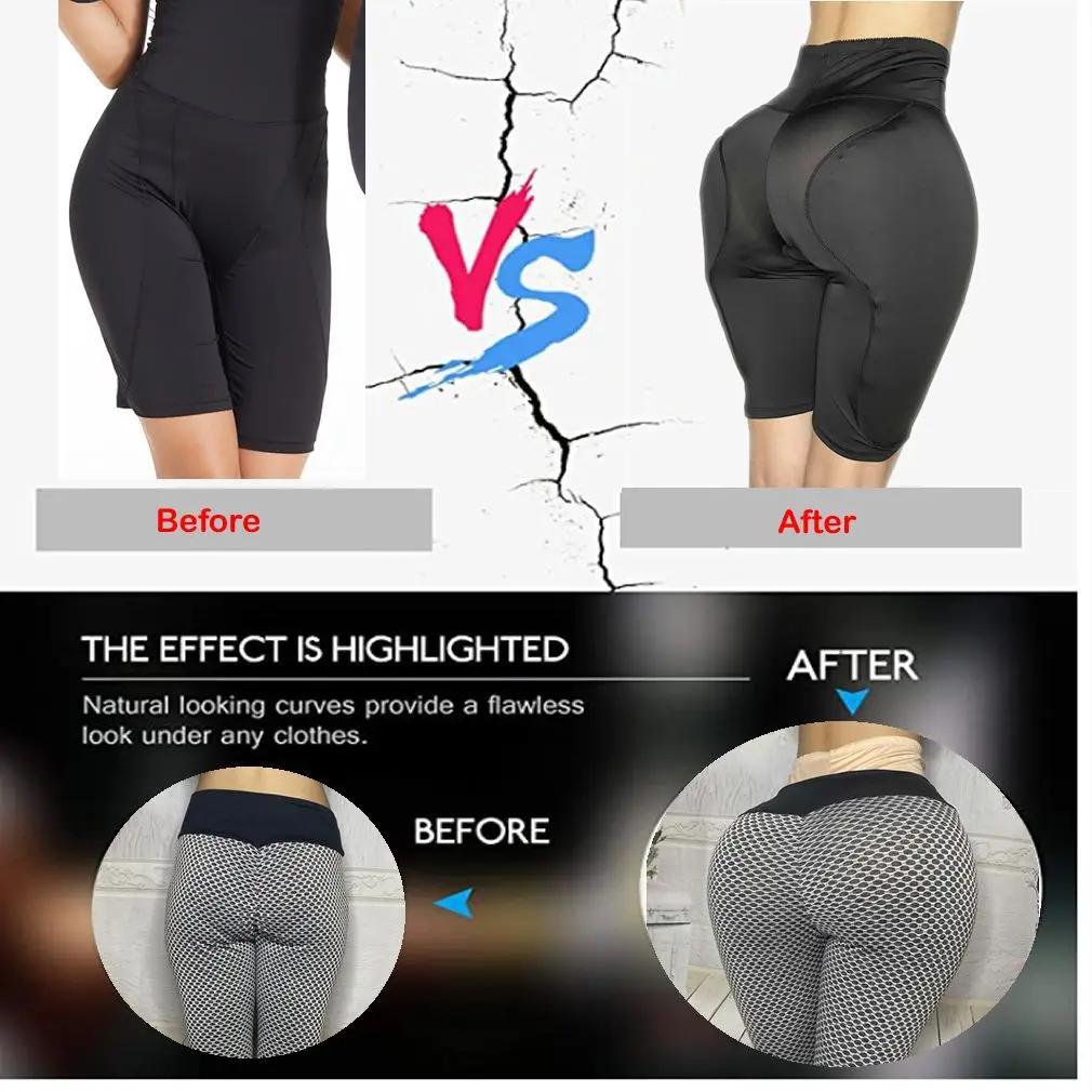 Waist Trainer for Women High Waist Tummy Control Panty Butt Lifter Shapewear Slim Body Shaper Shorts Buttock Padded Panties