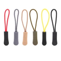 10pcspack zipper puller anti slip end fit rope tag fixer zip cord tab clip