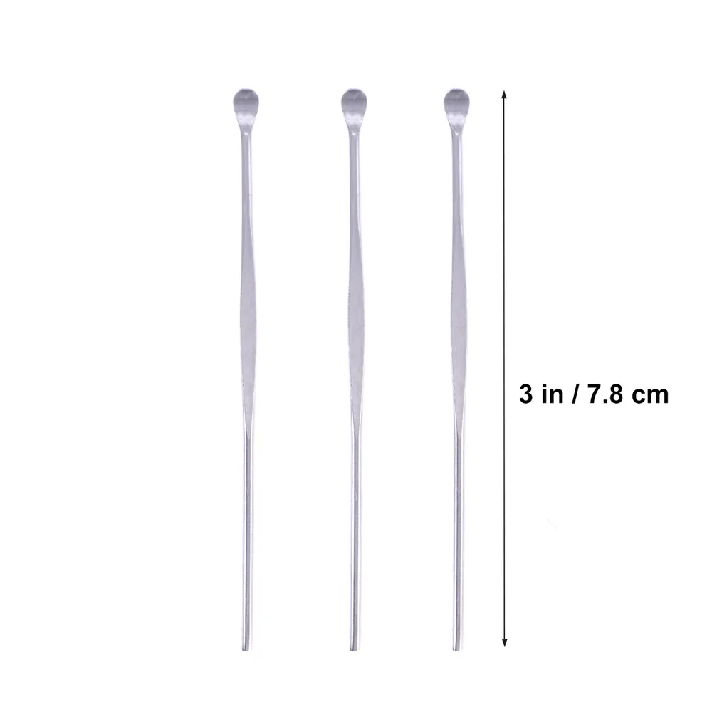

6pcs Stainless Steel Earpicks Curette Ear Wax Remove Tool
