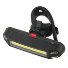 Водонепроницаемый велосипедный светодиодный задний фонарь COB USB Перезаряжаемый задний фонарь A +