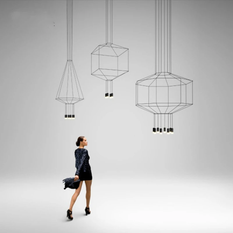 Люстра HomeLover постмодерн черная LED