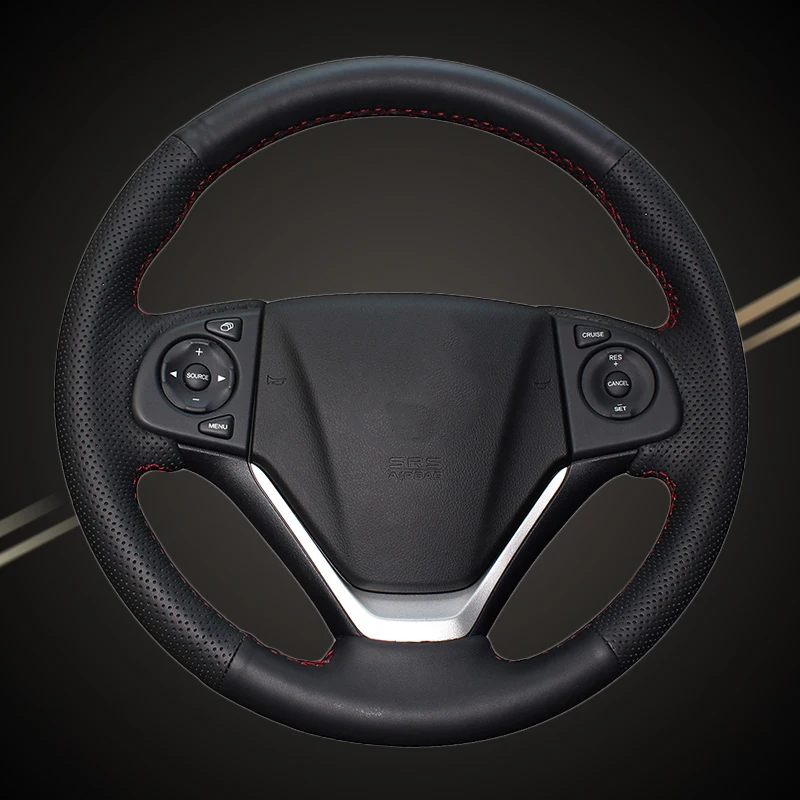 Оплетка на руль для Honda CRV автомобильные оплетки рулевое колесо аксессуары салона