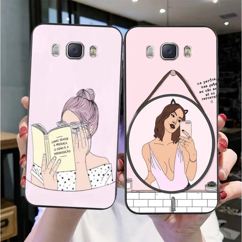 

Girls In Life Phone Case For Samsung J7 J8 J6 J4Plus J5 J7Prime J2 J5Prime M10 M20 M30