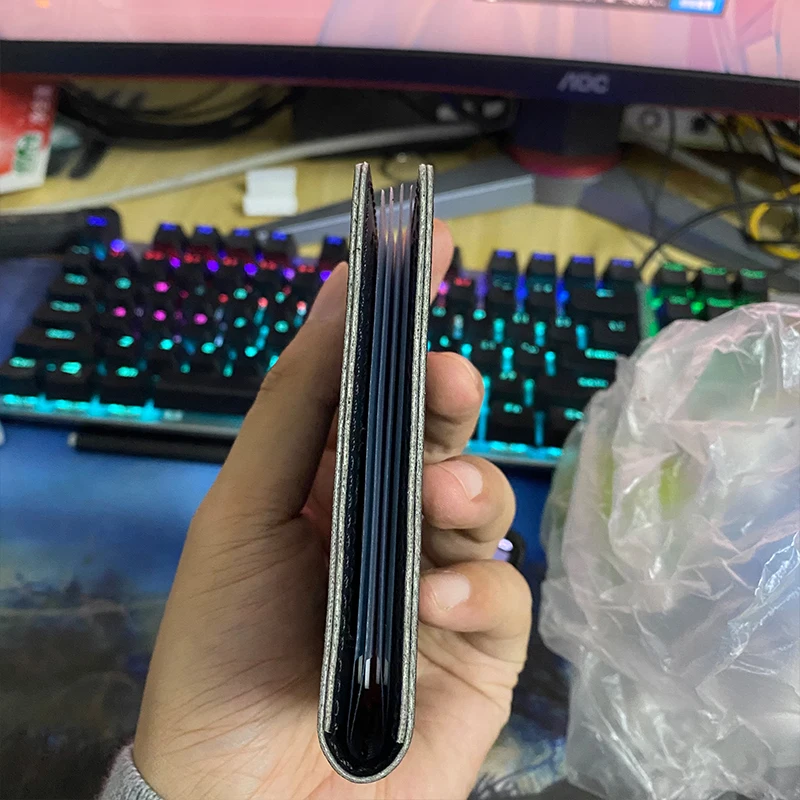 Автомобильная сумка карбоновый Чехол Для водительских прав для Hyundai N Nline Tucson Kona