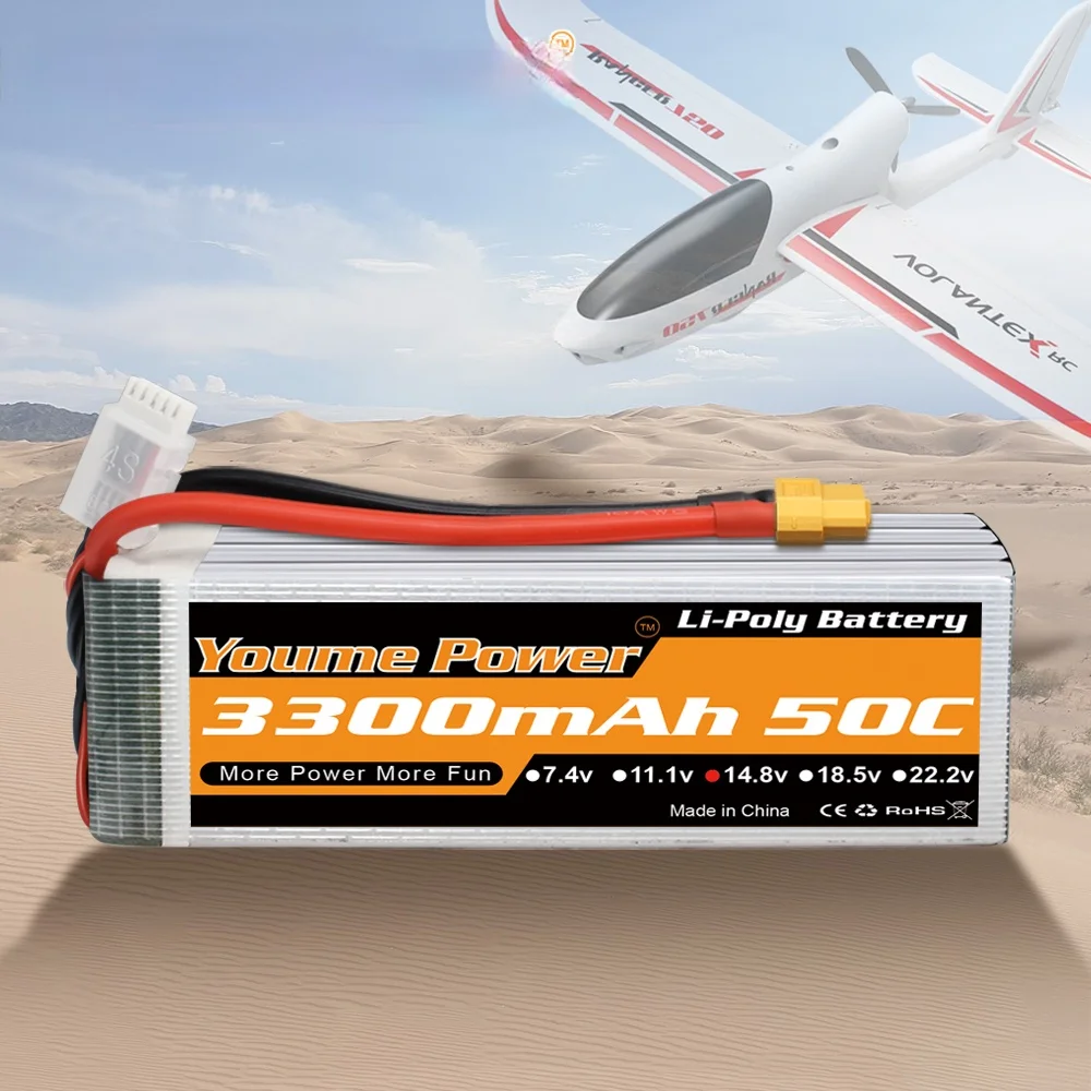 

2021 .2S 3S 4S 6S Lipo Battery 3300mah 4500mah 5200mah 6200mah 6500mah 60C T Deans XT60 TRX For FPV Airplanes Heli Car RC Parts