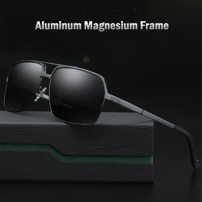 Светоотражающие солнцезащитные очки для мужчин поляризованные в