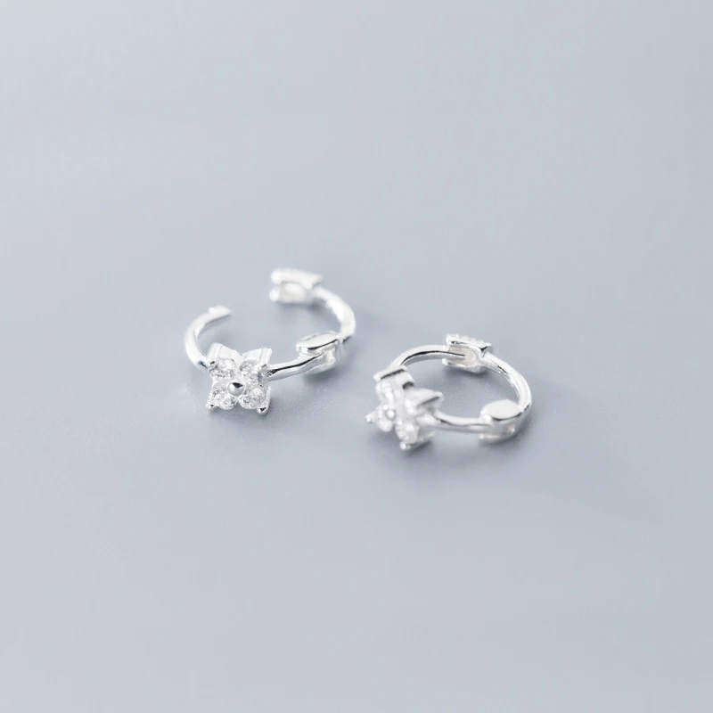 Modian Искрящийся черный циркон цветы кольца в виде капель с кристаллами форме