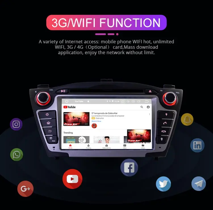 Besina Android 9,0 Автомобильный DVD плеер для hyundai Tucson/IX35 2011 2012 2013 gps 2Din автомобиль радио стерео Мультимедиа Autoaudio WI-FI RDS