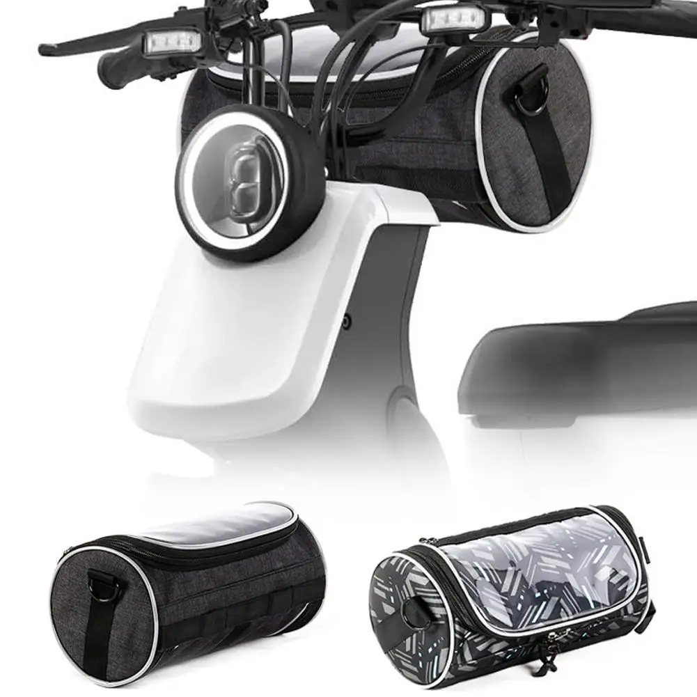 

Сумка для хранения головы мотоцикла, передняя сумка для хранения электромобиля, навигационный сенсорный экран 2.6л, передний руль, контейнер