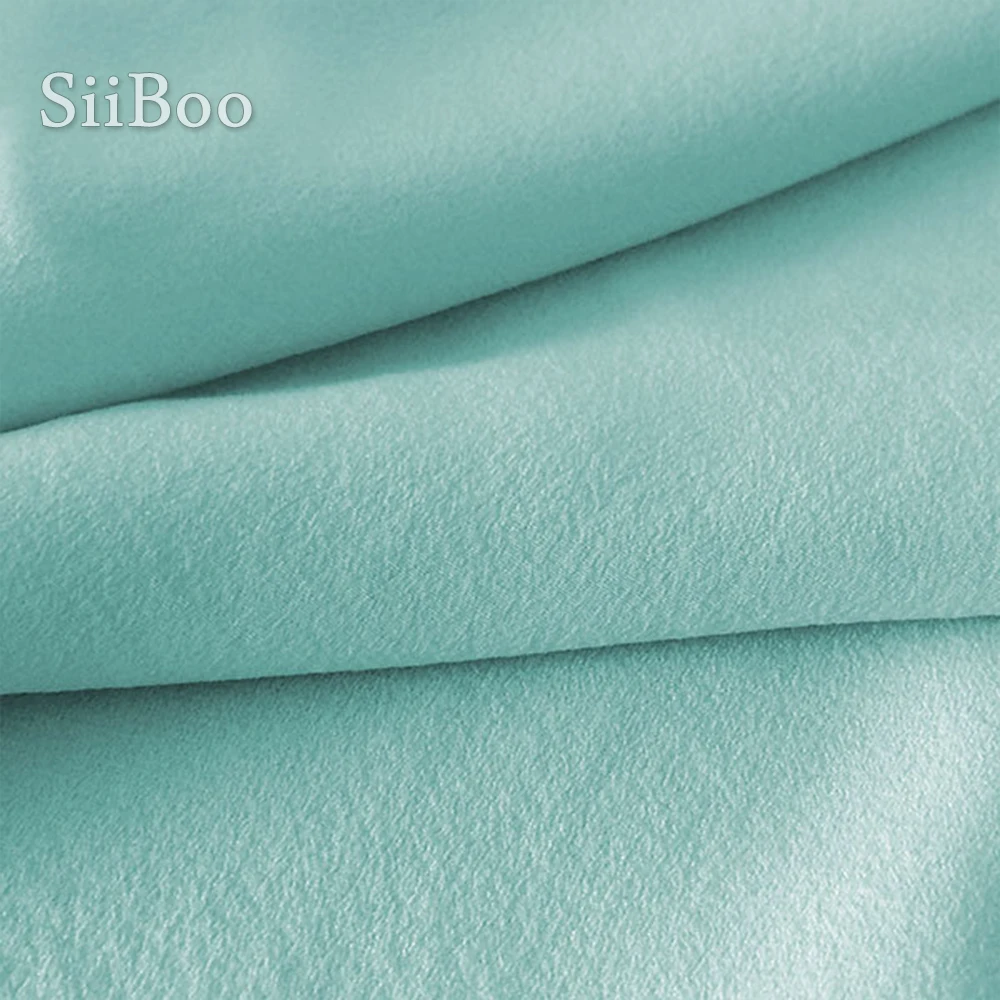 Женская светильник я однотонная ткань из спандекса шелка крепдешина для платья