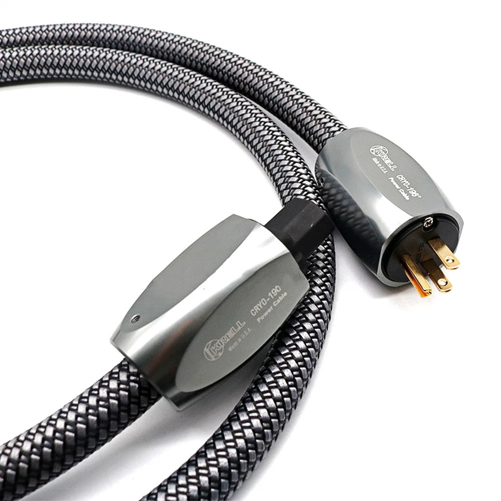 HIFI European standard Qili ryo-196 AC audiophile power cable Schuko US ver / EU audio cord |