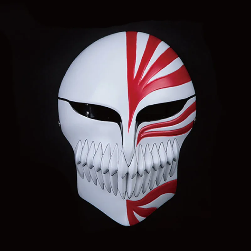 

Masque Demon Halloween Japanese Anime Bleach Crafts Kurosaki Ichigo Mask Resin Grim Reaper Carnival Devil Masks