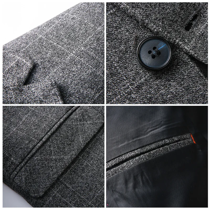 BATMO 2019 Новое поступление высококачественный повседневный мужской блейзер в