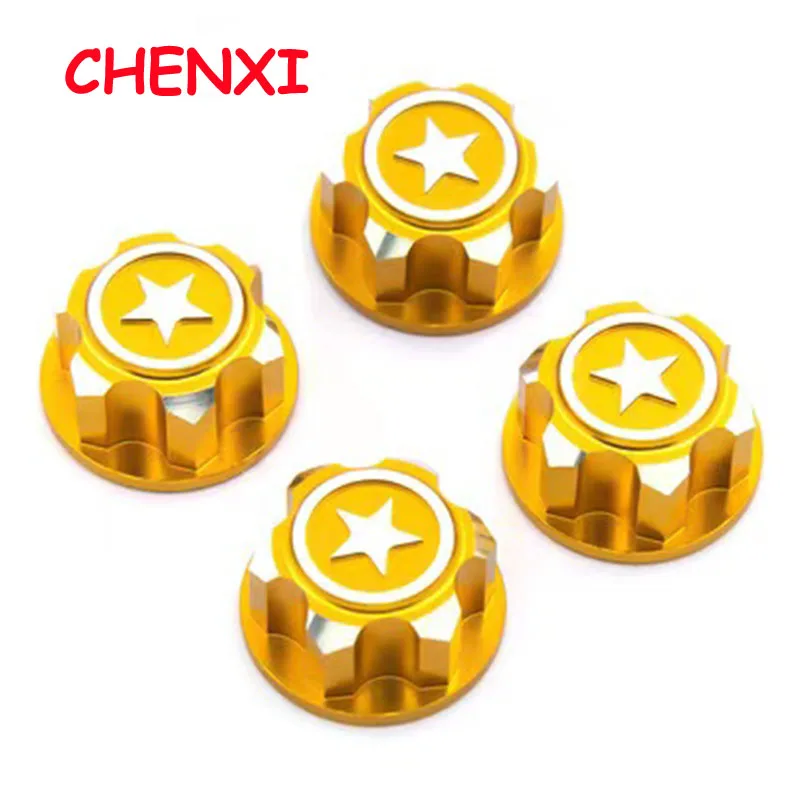 4 шт rc автомобиль алюминий 17 мм ш