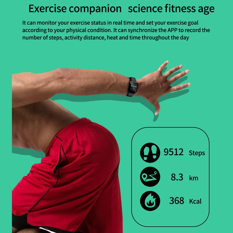 

P3 Smart Watch Men Bluetooth Waterproof Sports Smart Bracelet Heart Rate Blood Pressure Fitness Tracker Watch for ios Android