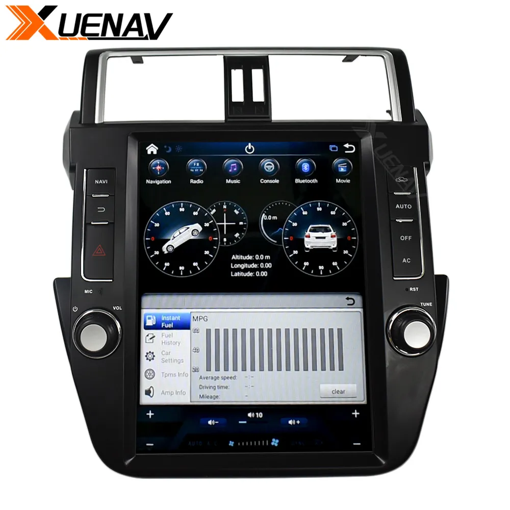 XUENAV Android 9 0 Тесла стиль вертикальный экран автомобиля GPS навигация для Renault 2016 +