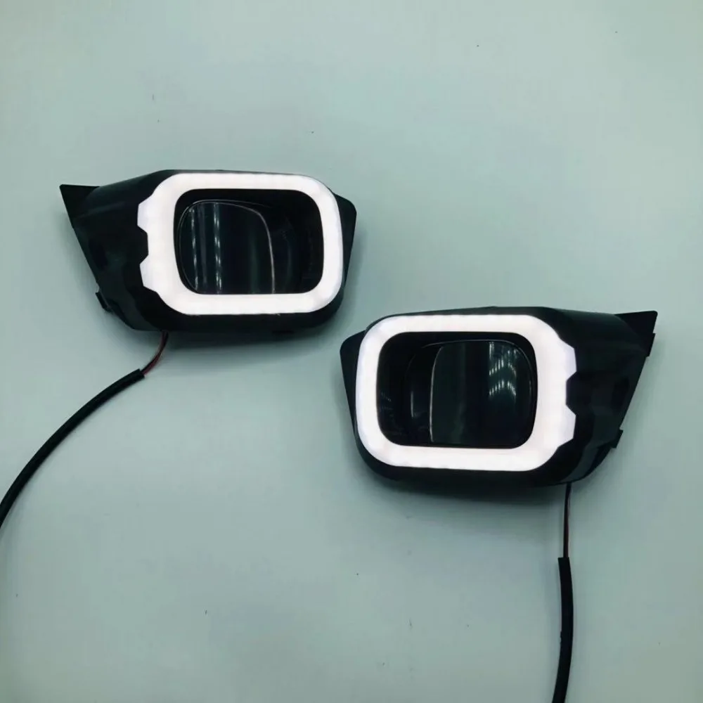 2PCS LED Daytime Running Light For Ford Ranger T8 2019 2020 Yellow Turning Signal Relay Waterproof Car 12V DRL Lamp | Автомобили и