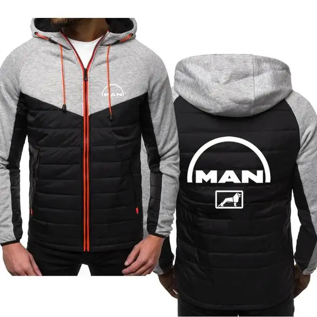 

New Hoodies Man Spring Autumn MAN Logo Sweatshirt Casual Fashion Hoody Zipper Jacket Male Tops Clothing
